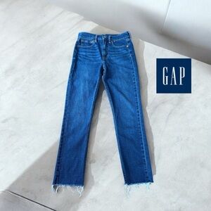 GAP, Vintage Slim High Rise, Size 26/2 Reg, Dark Indigo